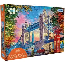 Gibsons Puzzle Nebo nad Tower Bridge 1000 kosov