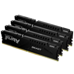 KINGSTON DDR5 128GB (4x32GB) 5600MHz FURY BEAST XMP KF556C40BBK4-128