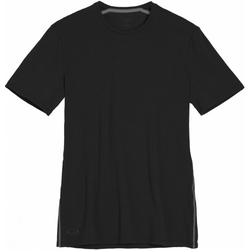 Icebreaker Mens Anatomica SS Crewe Black/Monsoon S