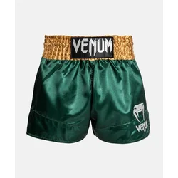 Venum Šorts za Muay Thai Classic, Zimzeleno-zlatne boje