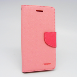 Maska na preklop Mercury za iPhone 6 Plus roze
