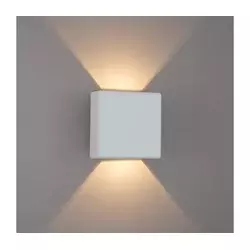Brilagi - LED spoljno zidno svetlo DOUBLERAY LED/6W/230V belo IP54