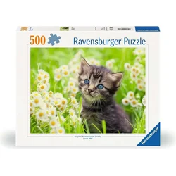Ravensburger Sestavljanka Mačka na travniku 500 kosov