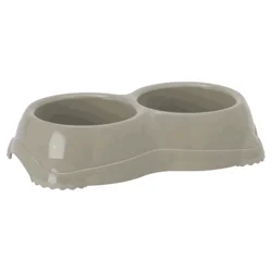 Moderna Dupla posuda Double Smarty Bowl Medium - siva