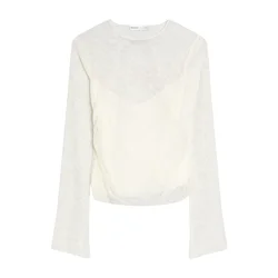 Bershka Majica BLOBER ecru