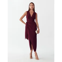 BWLDR Obleka bordo