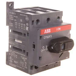 ABB 3P 63A odklopno stikalo brez pogona OT63F3 1SCA105332R1001