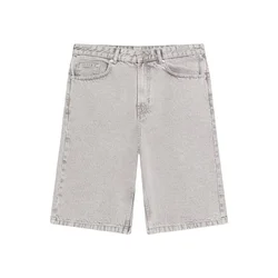 Bershka Kavbojke siv denim