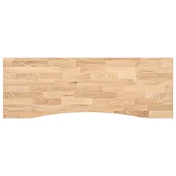 Ploča za radni stol 140x50x2,5cm netretirane masivne hrastovine