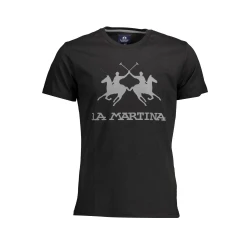 La Martina Majica, črna