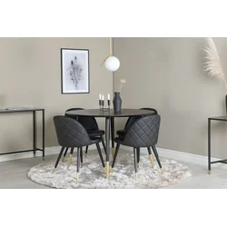 Venture Design Jedilna miza Dipp 115 cm črna