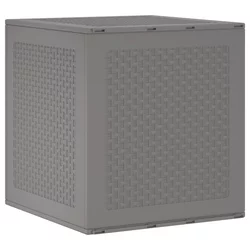 Kutija za spremanje Svijetlo siva 55 x 53 x 57 cm Polipropilen