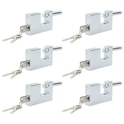 Lokot 6 pcs Srebrno Čelik