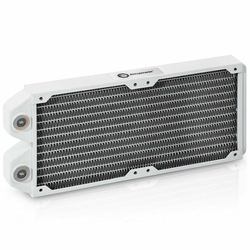 Bitspower Tarasque II Radiator 240mm - weiß BPTAN-NLS240-F2PB-WH