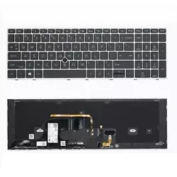 Tastatura za laptop HP ZBook Fury 17 G7 G8 veliki enter backlight ( 112403 )
