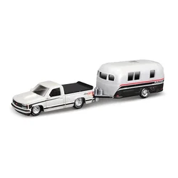Maisto - Design Tow & Go, 1993 Chevrolet 454 SS Pick-up Camper Trailer, 1:64
