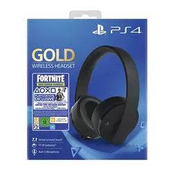 Slušalice SONY Playstation 4 Wireless Gold Headset Black, Fortnite VCH (2019)