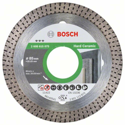 Bosch Accessories Dijamantna rezna ploča Best for Hard Ceramic, 85 x 22.23 x 1.4 x 7 mm Bosch Accessories 2608615075 promjer 85 mm 1 ST