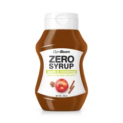 ZERO SYRUP Apple & cinammon - GymBeam 350 ml