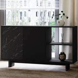 HANAH HOME Konzola Ravello Black Marble