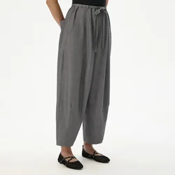 Cropp - Baggy pantalone - tamno siva