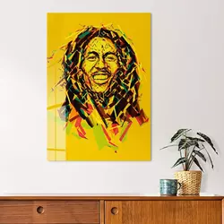 Wallity Dekorativna slika na kaljenom staklu, 30x40cm, Šarena