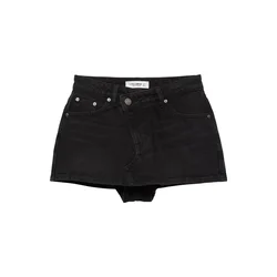 Pull&Bear Krilo  črn denim