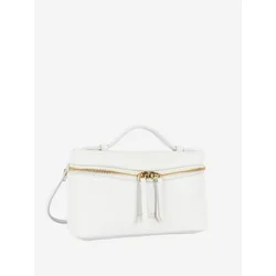 LANCASTER Paris Ročna torbica Lancaster Sac boite Zippé S Milano Trésor Blanc bela
