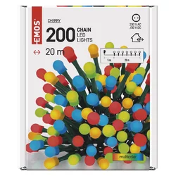 Emos LED svetlosni lanac - cherry 200 LED 20m MTG-D5AM03