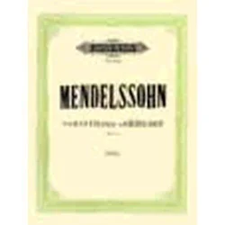 MENDELSSOHN:VARIATIONS SERIEUSES OP.54