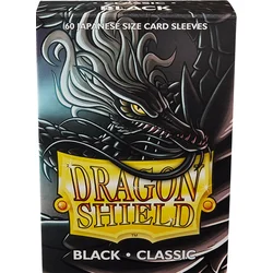 Dragon Shield Small Size Black Sleeves 60ct