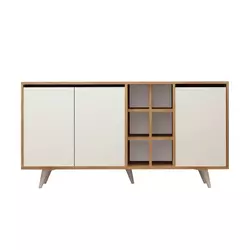 Hanah Home Seria Komoda, Belo-Hrast