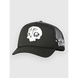 Any Means Necessary So Tired Trucker Cap black