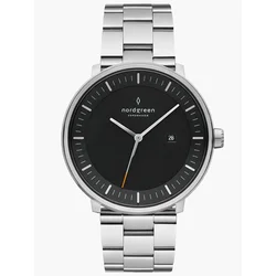 Nordgreen PH40SI3LSIBL Mens Watch Philosopher 40mm 3ATM