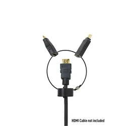 Vivolink PROADRING2 HDMI kabelski adapter tipa A (standardni), črne barve