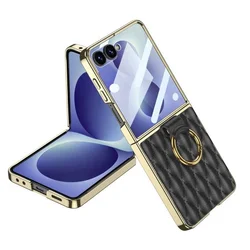Futrola rhombus za samsung f776b galaxy z flip 8 5g crna (gkk case) ( F126189 )