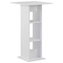 Barski stol bijeli 60 x 60 x 110 cm