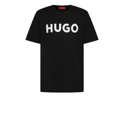 HUGO  Majice s kratkimi rokavi Dulivio  Črna