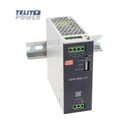 Mean Well XDR-480E-24 – 480W DIN, industrijsko šinsko napajanje 24V, ultra tanko ( 4971 )