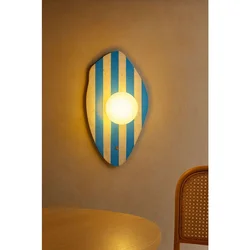 Opviq zidna lampa Season, 1 × G9, bež / bela / plava
