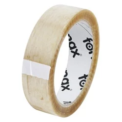 Traka ljepljiva 25mm/66m solvent Fornax prozirna
