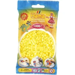 Hama Midi perle 207-43 pastelno rumene 1000 kosov