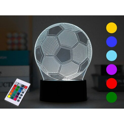 Lampa 3D na dodir iTotal promjena boja Football