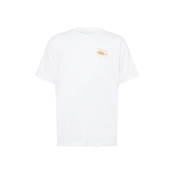 Hurley Tehnička sportska majica TORO, bijela / narančasto žuta