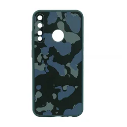 Maska PC Army Crystal za Huawei P40 Lite E/Y7p tamno zelena