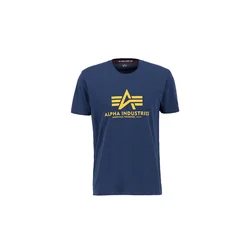 ALPHA INDUSTRIES Majica Basic  mornarska