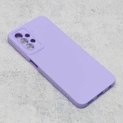 Torbica Silikon Pro Camera za Samsung A135F Galaxy A13 4G ljubicasta