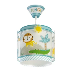 Dalber D-76112 - Dečiji luster MY LITTLE JUNGLE 1xE27/15W/230V