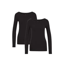 WE Fashion Majica črna