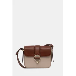 Barbour crossbody torbica ženska usnjena roza